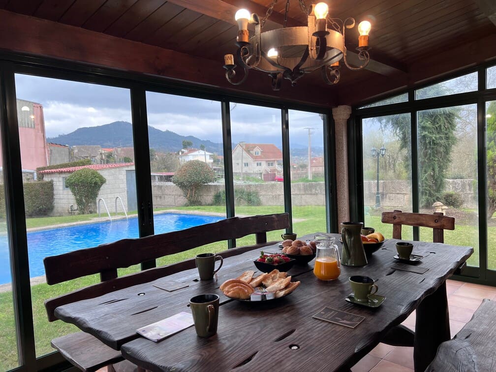 Entorno tranquilo A Casa dos Trevos